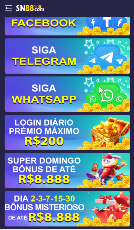 Navegando na Plataforma Após o Login SN88